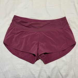Lululemon speed up shorts